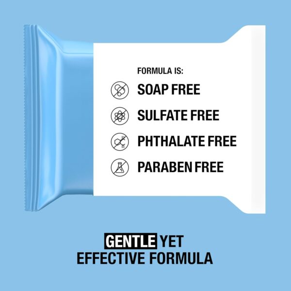 Neutrogena Makeup Remover Wipes Singles, Individually Wrapped Face Wipes, Daily Facial Cleanser Towelettes, Gently Removes Oil & Makeup, Alcohol-Free Makeup Wipes, 20 ct - Image 4