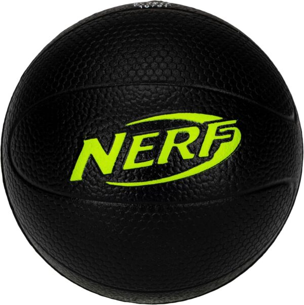 Nerf Mini Over The Door Basketball Hoop - Nerfoop Indoor Basketball Hoop for Kids - Toy Door Basketball Hoop + Mini Foam Basketball Game Set - Perfect for Bedroom Indoor Basketball - Green - Image 6