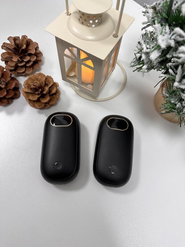 Hand Warmers Rechargeable - 14000mAh Electric Hand Warmers Rechargeable 2 Pack Heat Up to 131℉ with 18Hrs Warmth, Reusable Electronic Portable Pocket Heater for Women Man Golf Raynauds Camping - Image 9
