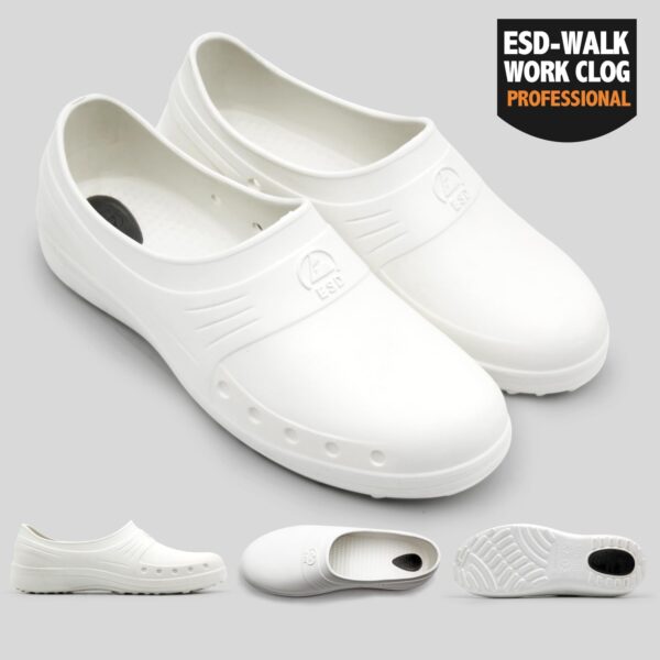 Women Slippers, Non Slip Work Shoes, Waterproof, Oil Resistant and Anti-Static, Suitable for Hospital Doctors, Nurses, Kitchen, Laboratory, Healthcare Or Home Use - Image 3