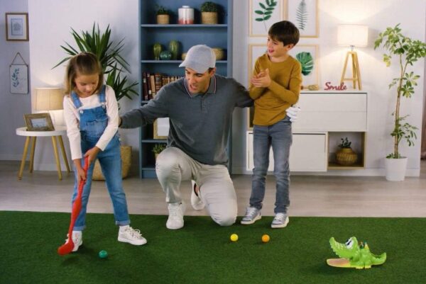 Gator Golf - Putt The Ball into The Gator's Mouth to Score Game by Goliath, Single, Gator Golf, 27 x 27 x 12.5 cm for age 3+ years - Image 2
