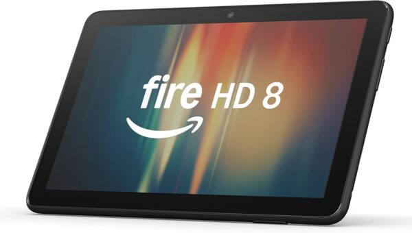 New Amazon Fire HD 8 tablet, 8” HD Display, 3GB memory, 32GB, designed for portable entertainment, Black, (2024 release) - Image 2