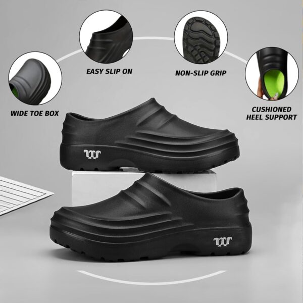 Armadillo Chef Shoes for Men - Slip Resistant, Lightweight & Waterproof Zapatos de Chef for Women, Ideal Work Shoes for Kitchens - Image 7