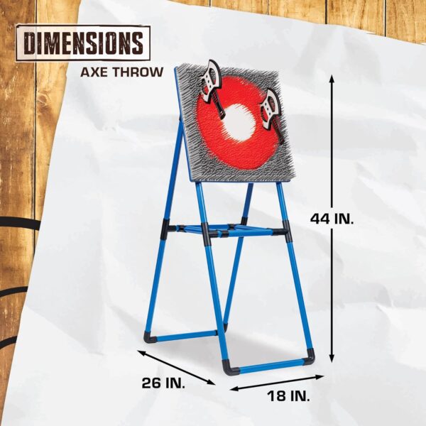 Eastpoint Axe Throw & Lawn Dart Target Sets - Bristle Axe Throwing Target & 2-in-1 Combo Backyard Game for Indoors and Outdoors - Image 6