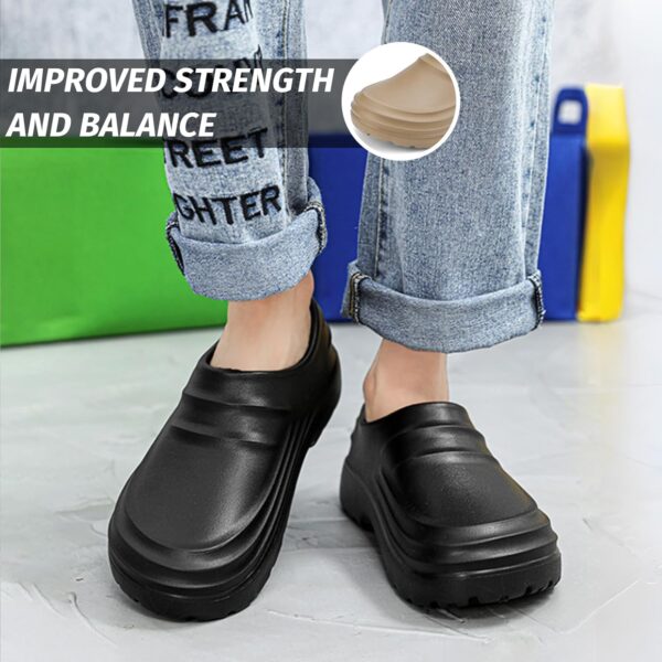 Armadillo Chef Shoes for Men - Slip Resistant, Lightweight & Waterproof Zapatos de Chef for Women, Ideal Work Shoes for Kitchens - Image 3