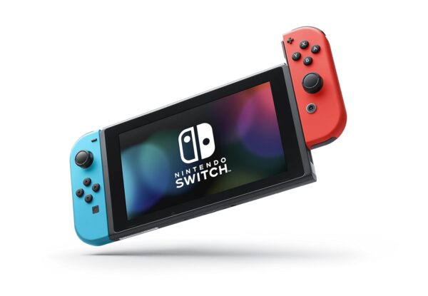 Nintendo Switch – OLED Model w/ Neon Red & Neon Blue Joy-Con - Image 3