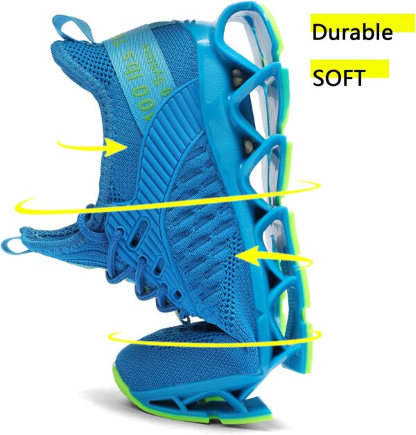 Vooncosir Women's Running Shoes Comfortable Fashion Non Slip Blade Sneakers Work Tennis Walking Sport Athletic Shoes - Image 2