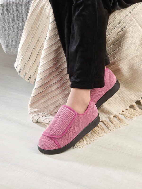 Silverts Diabetic Slippers for Women | Extra-Wide Non-Slip Comfortable Shoes for Elderly, Swelling, Sensitive Feet - Image 5