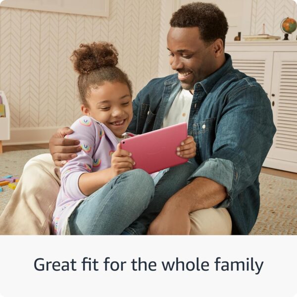 New Amazon Fire HD 8 tablet, 8” HD Display, 3GB memory, 32GB, designed for portable entertainment, Black, (2024 release) - Image 7