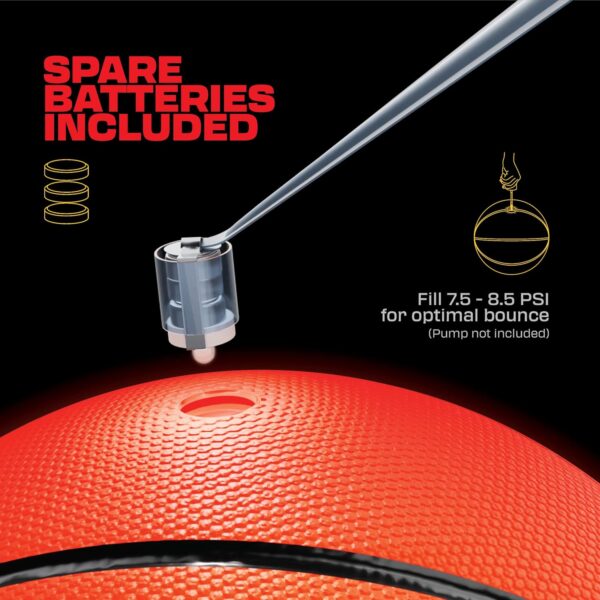 Light Up Basketball - Glow in The Dark - Sports Gear Accessories Gifts for Boys 8-15+ Year Old - Kids, Teens Gift Ideas - Cool Teen Boy Toys Ages 8 9 10 11 12 13 14 15 Age Outdoor Teenage - Image 3