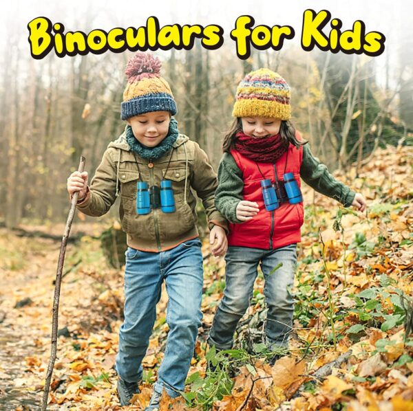 ESSENSON Binoculars for Kids Toys Gifts for Age 3, 4, 5, 6, 7, 8, 9, 10+ Years Old Boys Girls Kids Telescope Outdoor Toys for Sports and Outside Play, Bird Watching, Birthday Presents(Blue) - Image 5