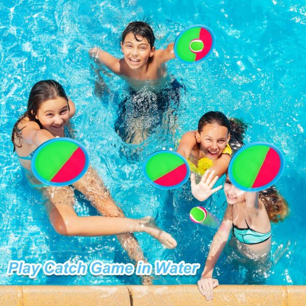 Ayeboovi Toss and Catch Ball Game Outdoor Toys for Kids Games Beach Pool Toys Outdoor Yard Games for 3 4 5 6 7 8+ Year Old Boys Girls Birthday Valentine's Day Gift Easter Basket Stuffers (Upgraded) - Image 6