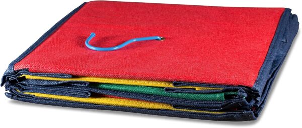 Handy Laundry Daily Activity Kids Closet Organizer, 11" X 11" X 48", Prepare & Organize a Week's Worth of Your Children's Clothing, Shoes and After School Activities, Hangs Directly on The Closet Rod - Image 5