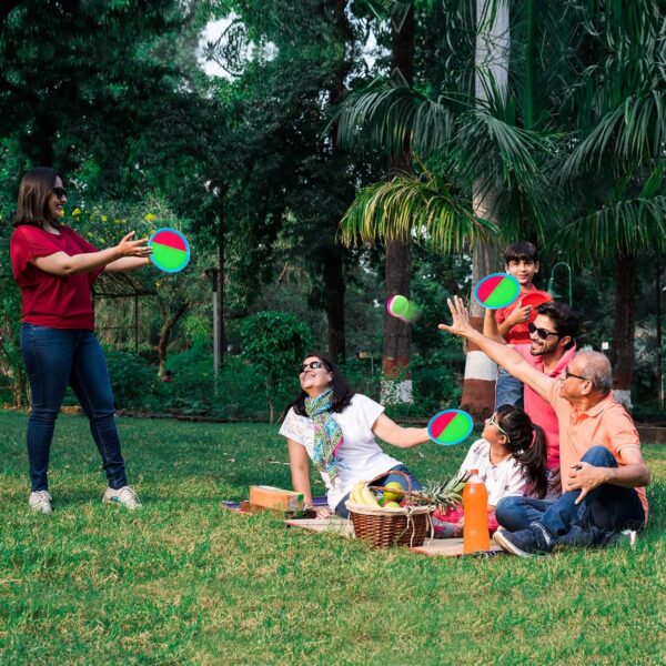 Ayeboovi Toss and Catch Ball Game Outdoor Toys for Kids Games Beach Pool Toys Outdoor Yard Games for 3 4 5 6 7 8+ Year Old Boys Girls Birthday Valentine's Day Gift Easter Basket Stuffers (Upgraded) - Image 5
