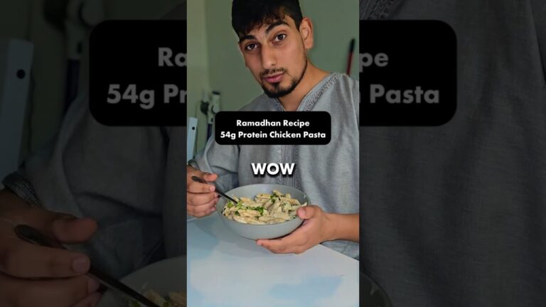 HIGH PROTEIN Chicken Pasta Ramadan Recipe