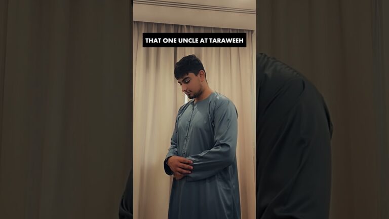 That One Uncle At Taraweeh