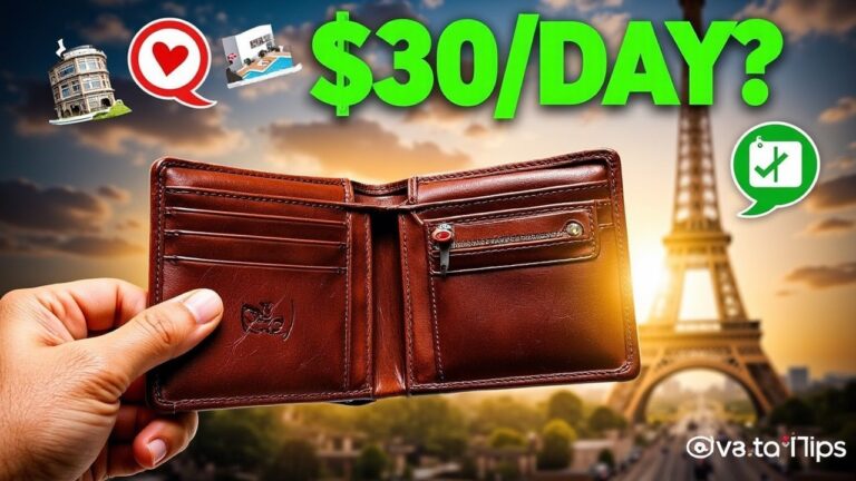 How to Travel Cheap in Europe – $30 a Day Budget Hack!